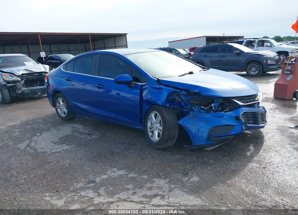 2018 CHEVROLET CRUZE LT AUTO VIN: 1G1BE5SM4J7221397