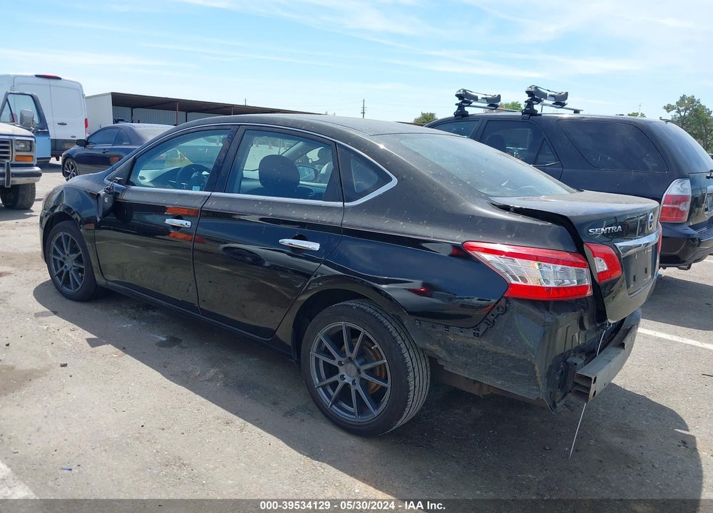 2014 NISSAN SENTRA SV VIN: 3N1AB7AP0EY260823