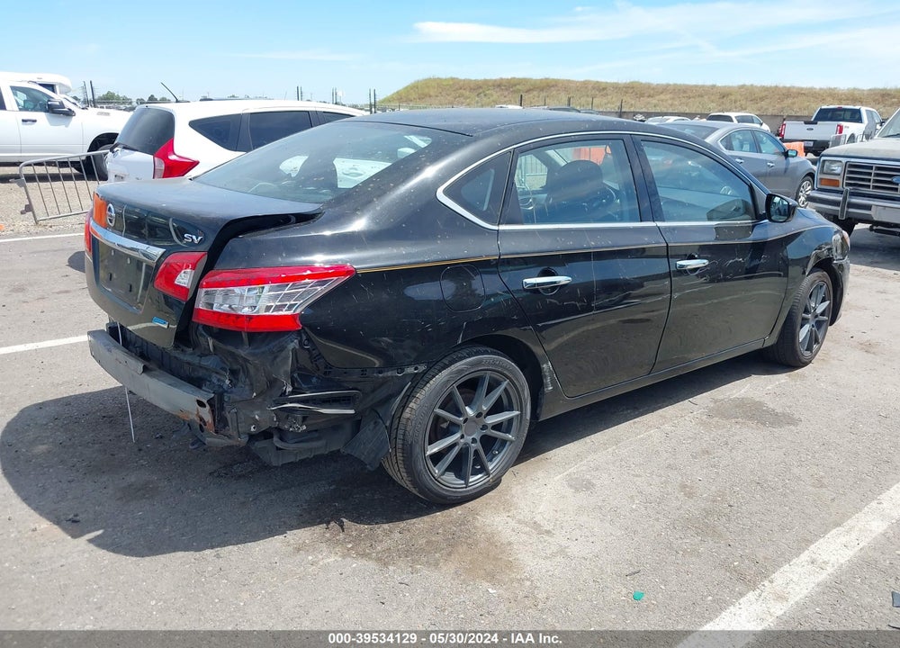 2014 NISSAN SENTRA SV VIN: 3N1AB7AP0EY260823