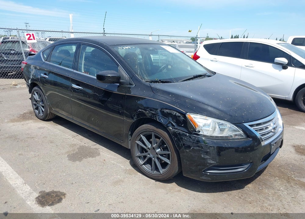 2014 NISSAN SENTRA SV VIN: 3N1AB7AP0EY260823
