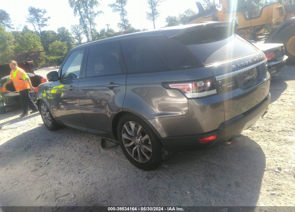 2016 LAND ROVER RANGE ROVER SPORT 3.0L V6 SUPERCHARGED HSE VIN: SALWR2VF4GA574848