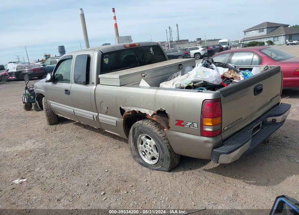 2001 CHEVROLET SILVERADO 1500 LT VIN: 1GCEK19TX1Z127256