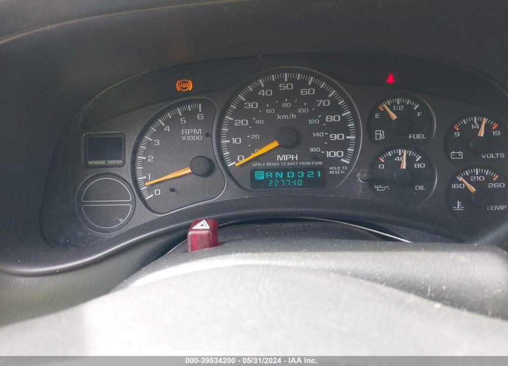 2001 CHEVROLET SILVERADO 1500 LT VIN: 1GCEK19TX1Z127256