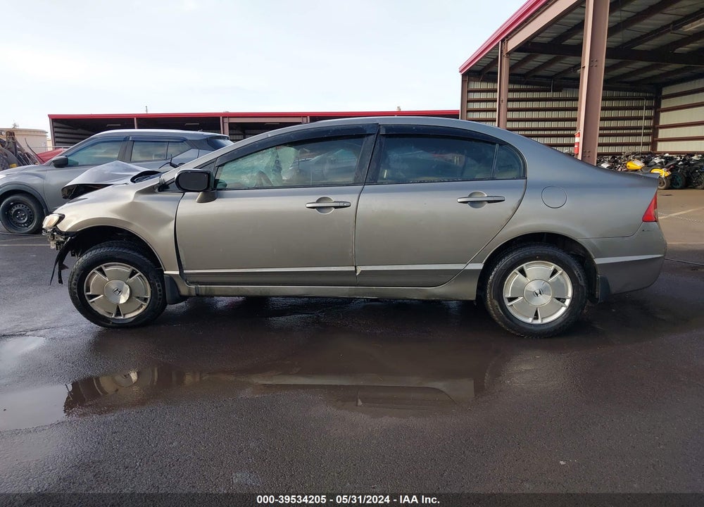 2008 HONDA CIVIC HYBRID VIN: JHMFA36238S023482