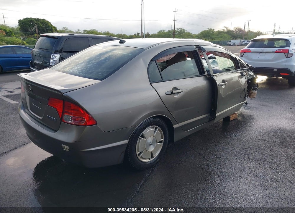 2008 HONDA CIVIC HYBRID VIN: JHMFA36238S023482
