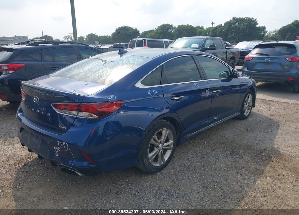 2019 HYUNDAI SONATA SPORT VIN: 5NPE34AF8KH739596