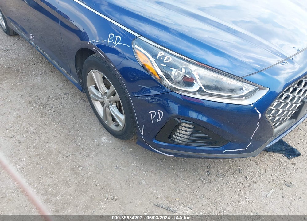 2019 HYUNDAI SONATA SPORT VIN: 5NPE34AF8KH739596