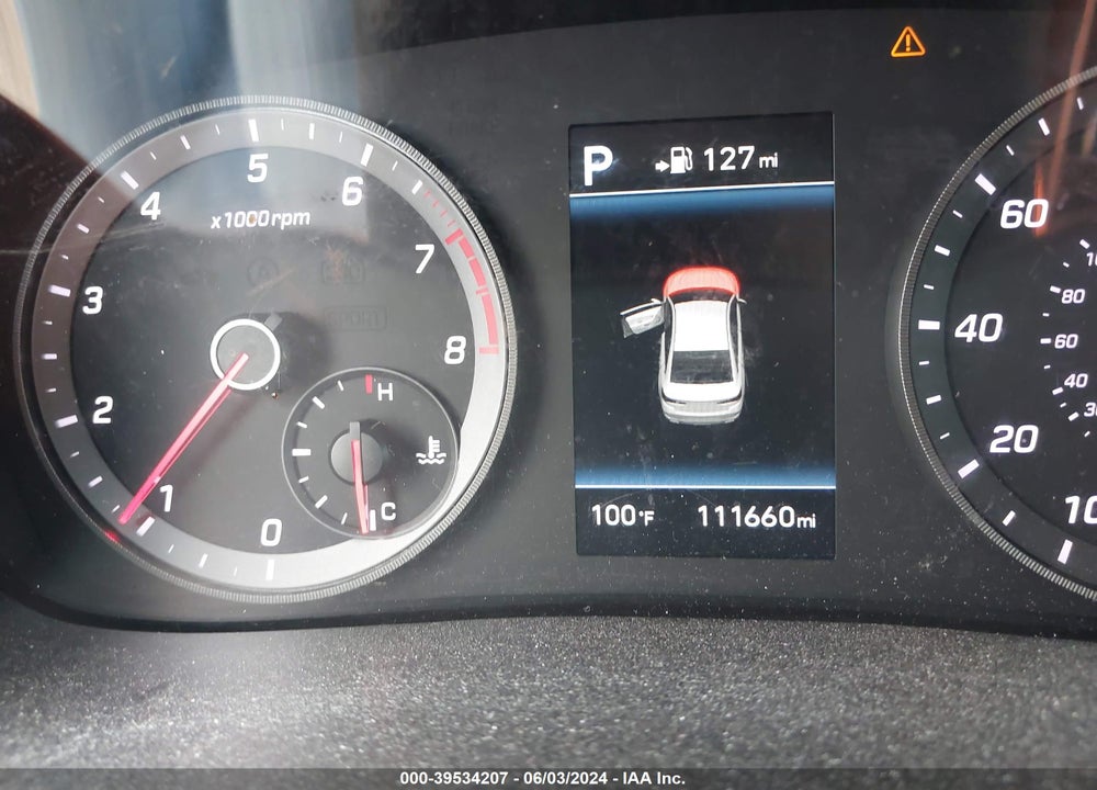 2019 HYUNDAI SONATA SPORT VIN: 5NPE34AF8KH739596