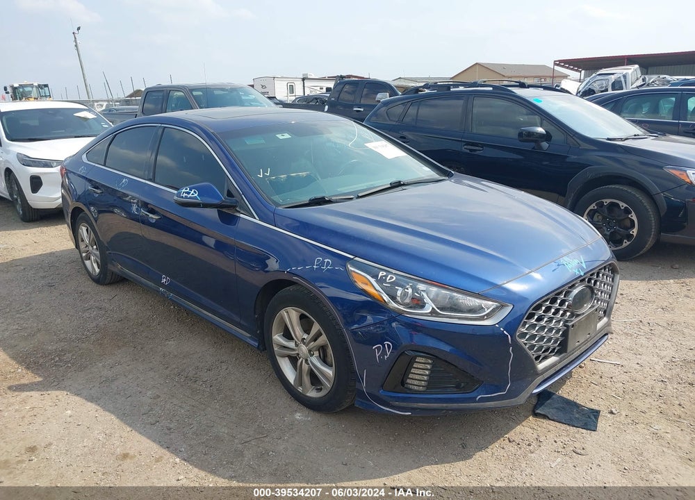 2019 HYUNDAI SONATA SPORT VIN: 5NPE34AF8KH739596