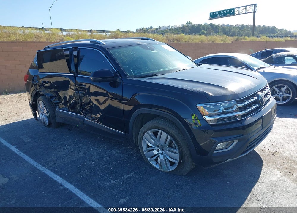2019 VOLKSWAGEN ATLAS 3.6L V6 SEL PREMIUM VIN: 1V2NR2CA3KC516865