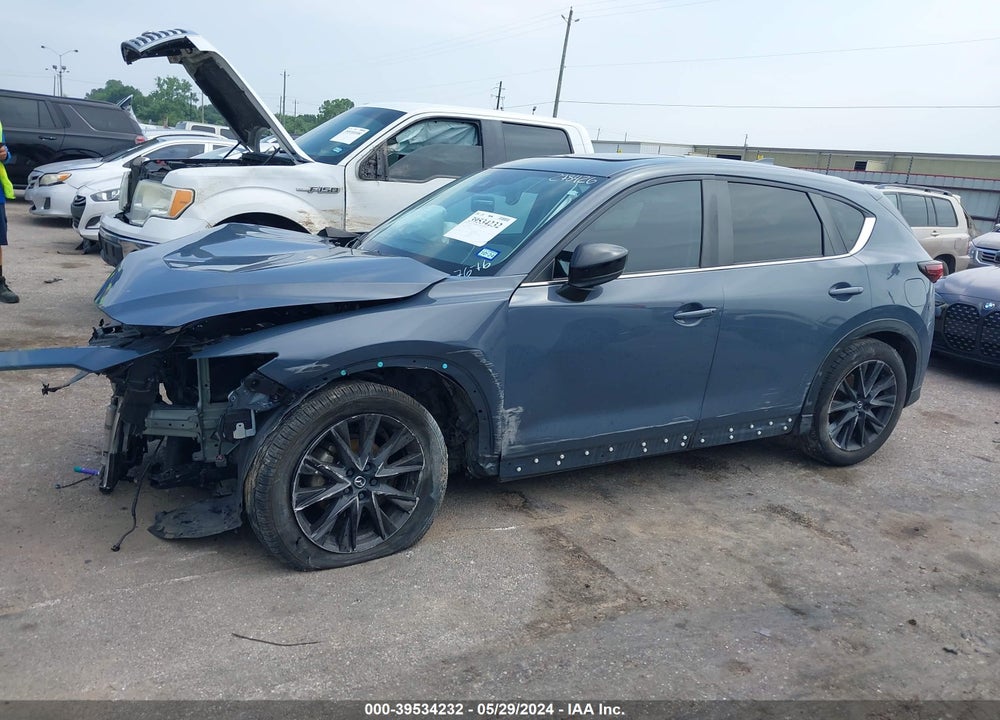 2021 MAZDA CX-5 CARBON EDITION VIN: JM3KFACM5M0477676
