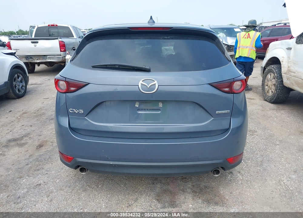 2021 MAZDA CX-5 CARBON EDITION VIN: JM3KFACM5M0477676