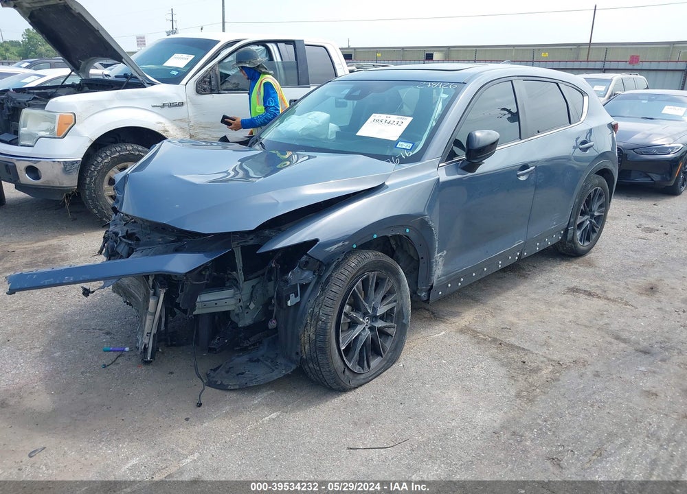 2021 MAZDA CX-5 CARBON EDITION VIN: JM3KFACM5M0477676