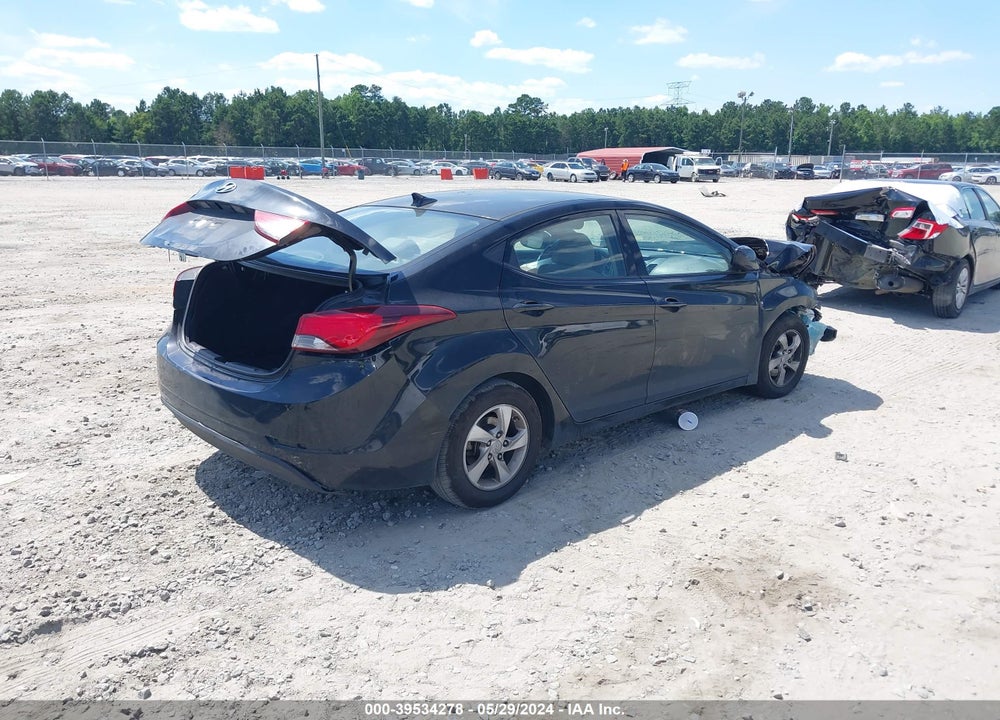 2015 HYUNDAI ELANTRA SE VIN: KMHDH4AE6FU326958