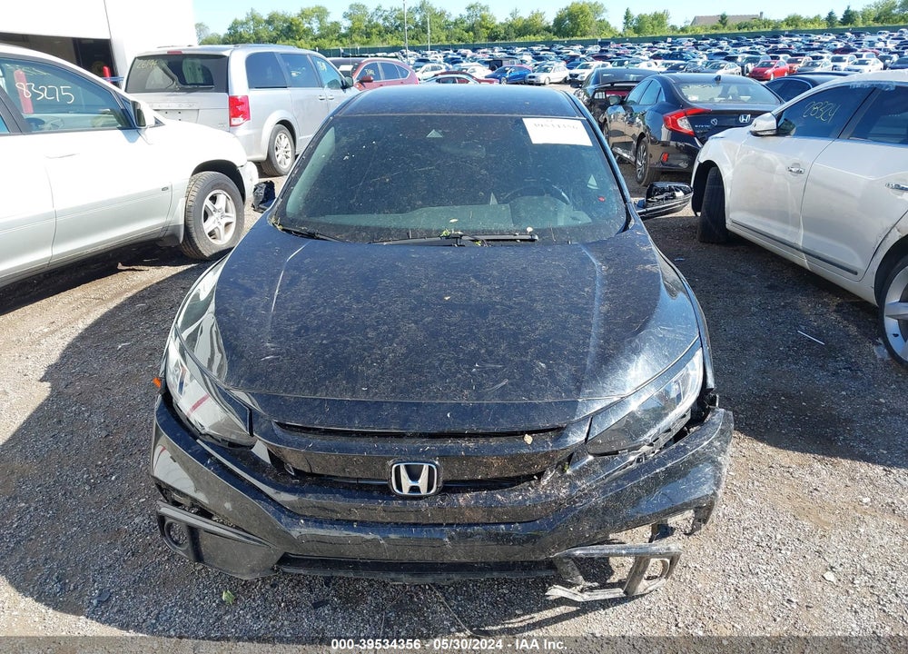 2020 HONDA CIVIC SPORT VIN: 2HGFC2F85LH598727