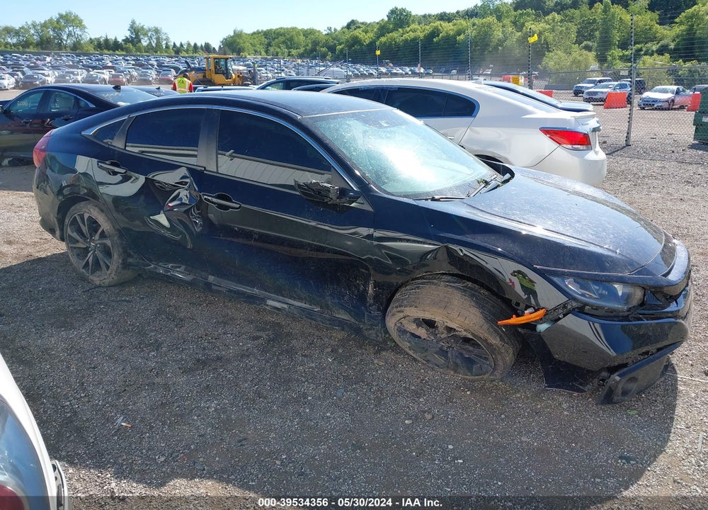 2020 HONDA CIVIC SPORT VIN: 2HGFC2F85LH598727