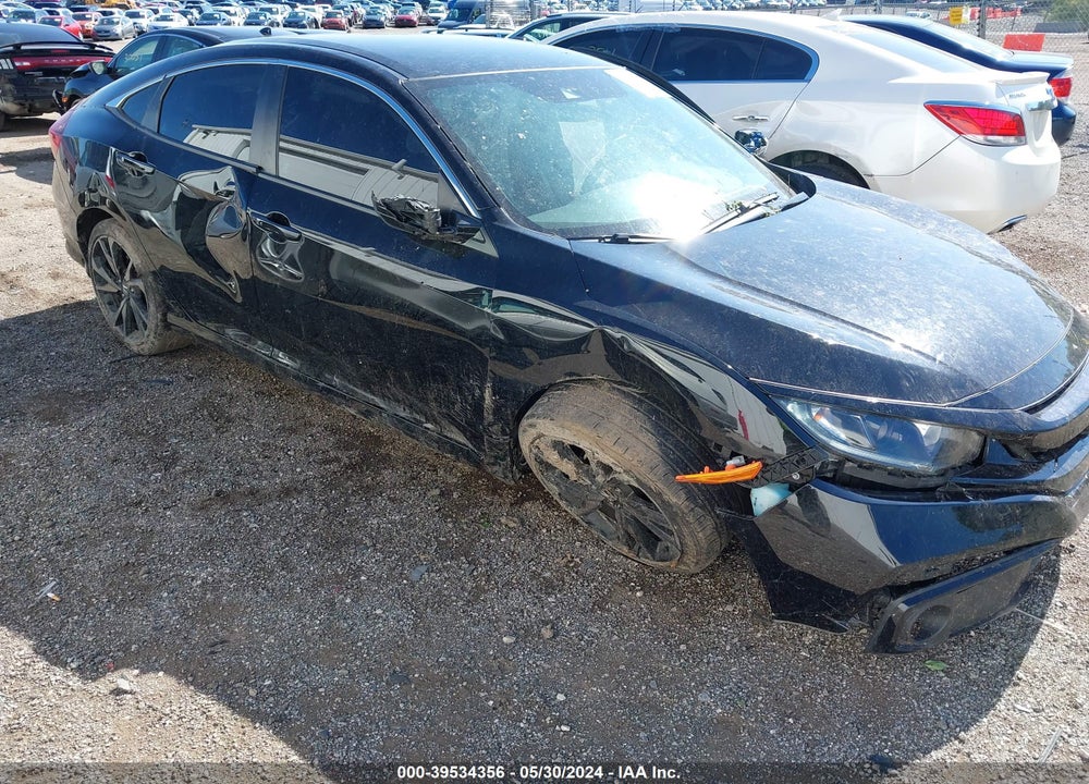 2020 HONDA CIVIC SPORT VIN: 2HGFC2F85LH598727