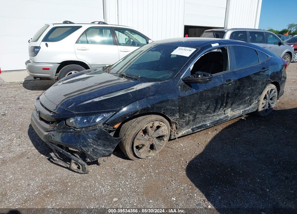 2020 HONDA CIVIC SPORT VIN: 2HGFC2F85LH598727