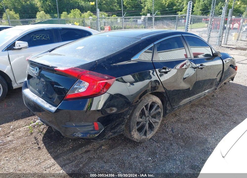 2020 HONDA CIVIC SPORT VIN: 2HGFC2F85LH598727