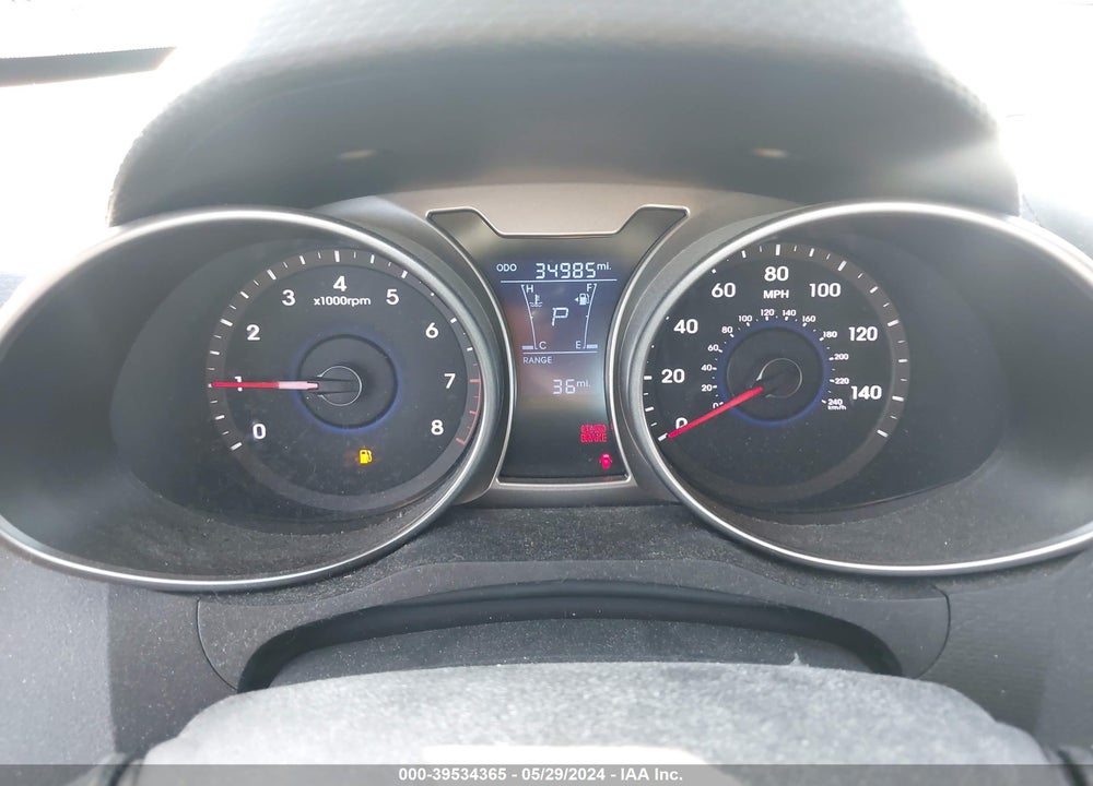 2013 HYUNDAI VELOSTER BASE W/BLACK VIN: KMHTC6AD6DU179809