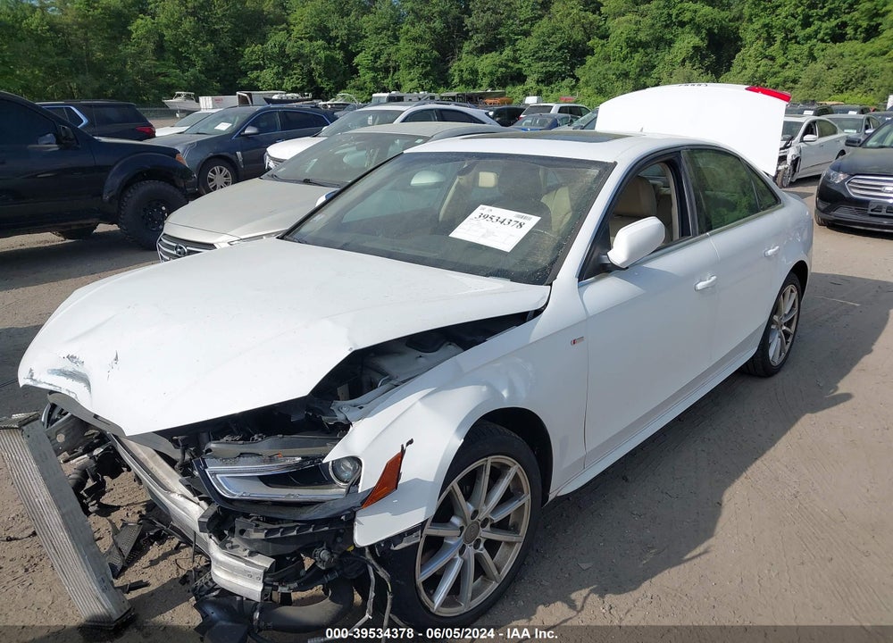 2015 AUDI A4 2.0T PREMIUM VIN: WAUBFAFL4FN026835