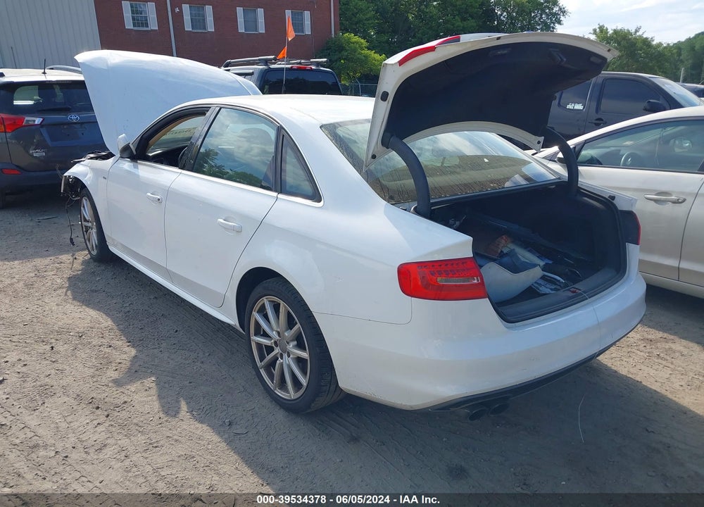 2015 AUDI A4 2.0T PREMIUM VIN: WAUBFAFL4FN026835
