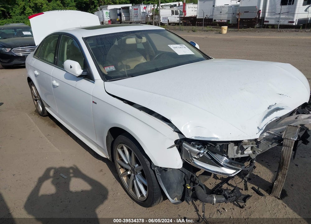 2015 AUDI A4 2.0T PREMIUM VIN: WAUBFAFL4FN026835