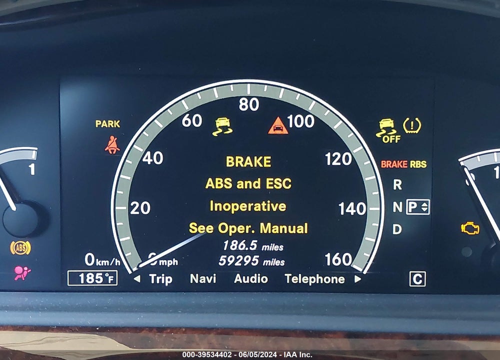 2010 MERCEDES-BENZ S 400 HYBRID VIN: WDDNG9FB4AA311902
