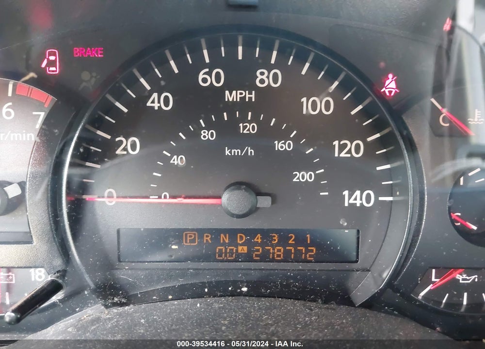2007 NISSAN ARMADA LE VIN: 5N1BA08A17N722914