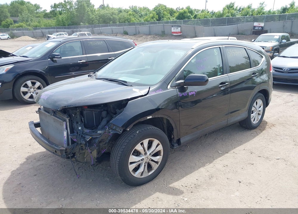 2013 HONDA CR-V EX-L VIN: 2HKRM4H77DH675311