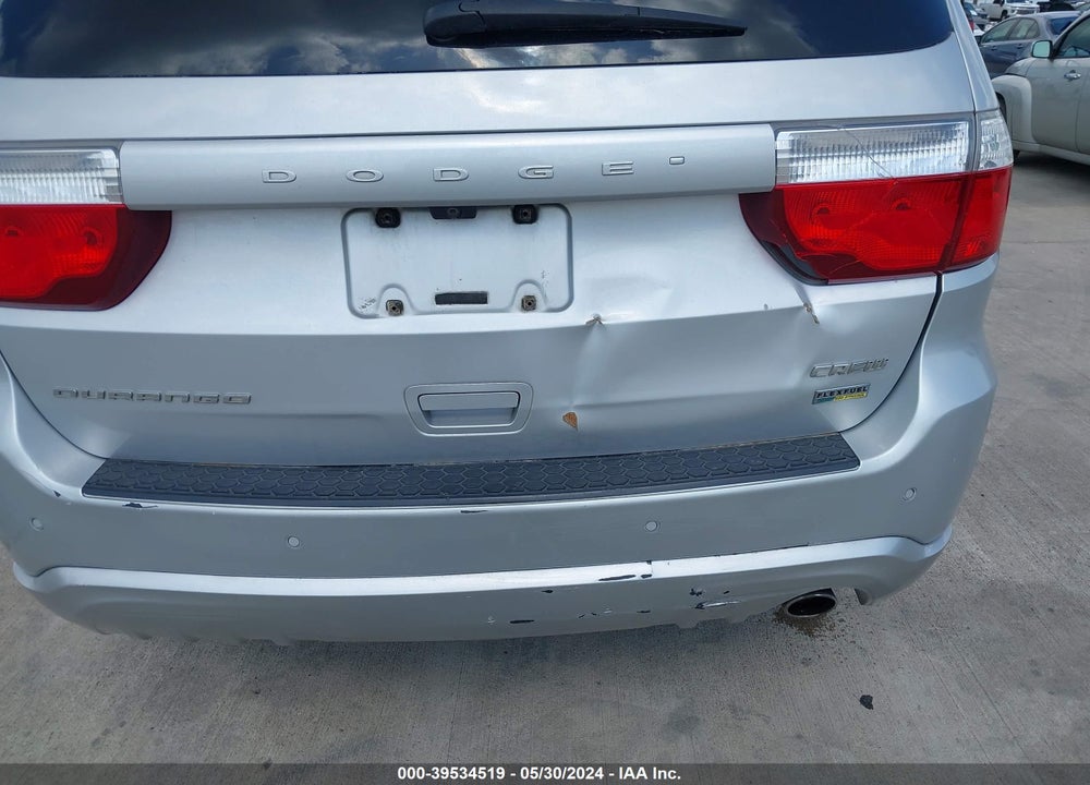 2011 DODGE DURANGO CREW VIN: 1D4RD4GG3BC731855