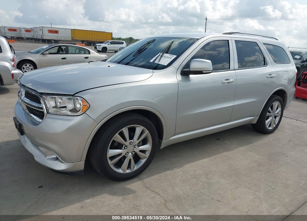 2011 DODGE DURANGO CREW VIN: 1D4RD4GG3BC731855