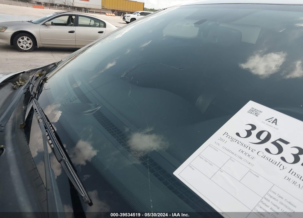 2011 DODGE DURANGO CREW VIN: 1D4RD4GG3BC731855