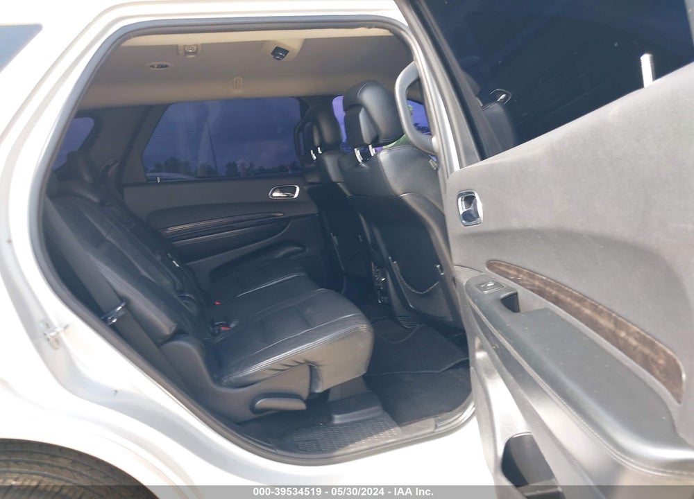 2011 DODGE DURANGO CREW VIN: 1D4RD4GG3BC731855