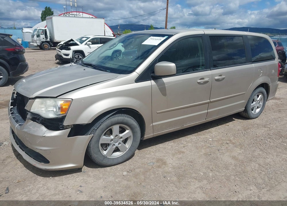 2013 DODGE GRAND CARAVAN SXT VIN: 2C4RDGCG6DR502407