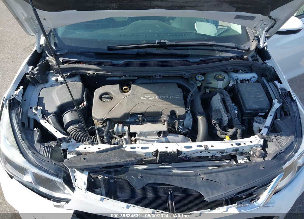 2017 CHEVROLET CRUZE LS AUTO VIN: 1G1BC5SM6H7123424