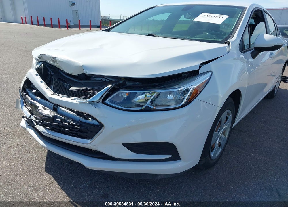 2017 CHEVROLET CRUZE LS AUTO VIN: 1G1BC5SM6H7123424