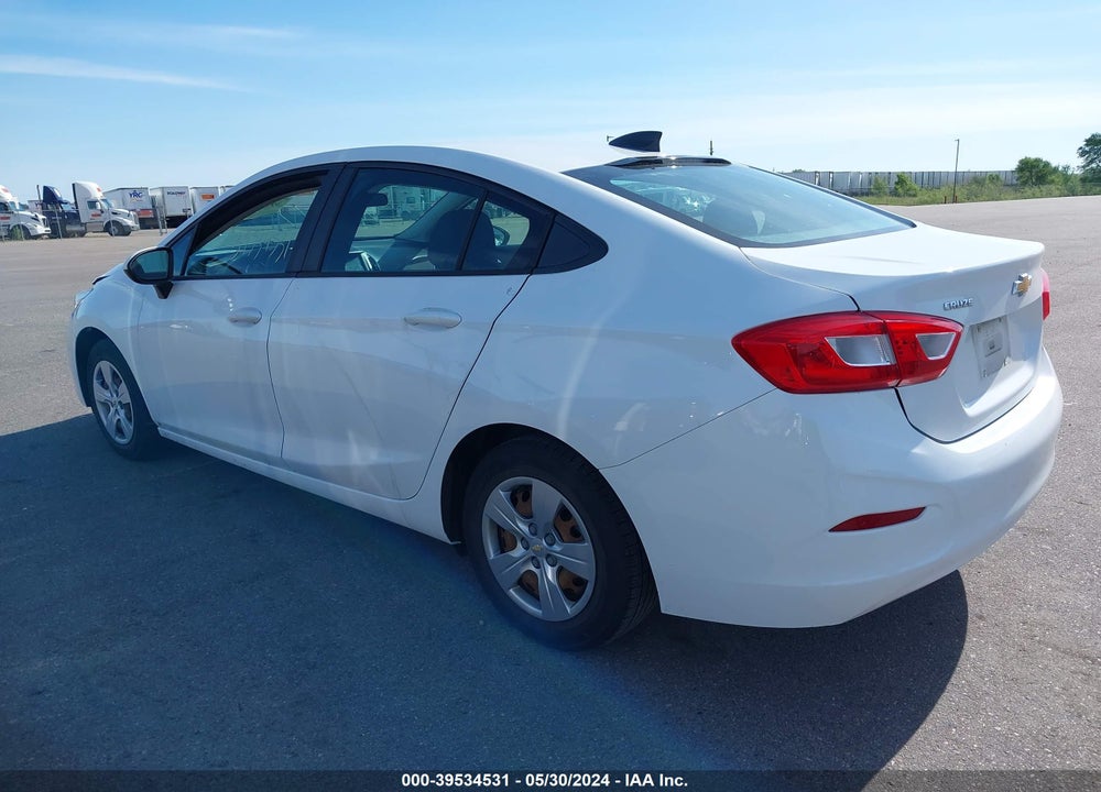 2017 CHEVROLET CRUZE LS AUTO VIN: 1G1BC5SM6H7123424