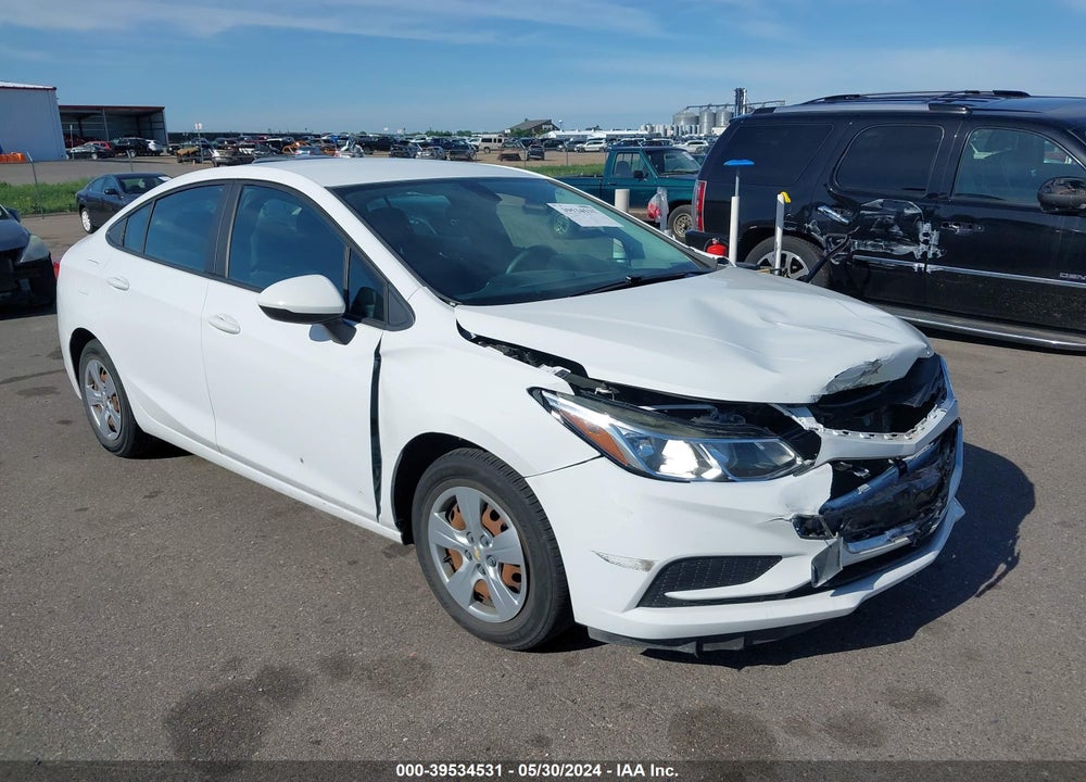 2017 CHEVROLET CRUZE LS AUTO VIN: 1G1BC5SM6H7123424