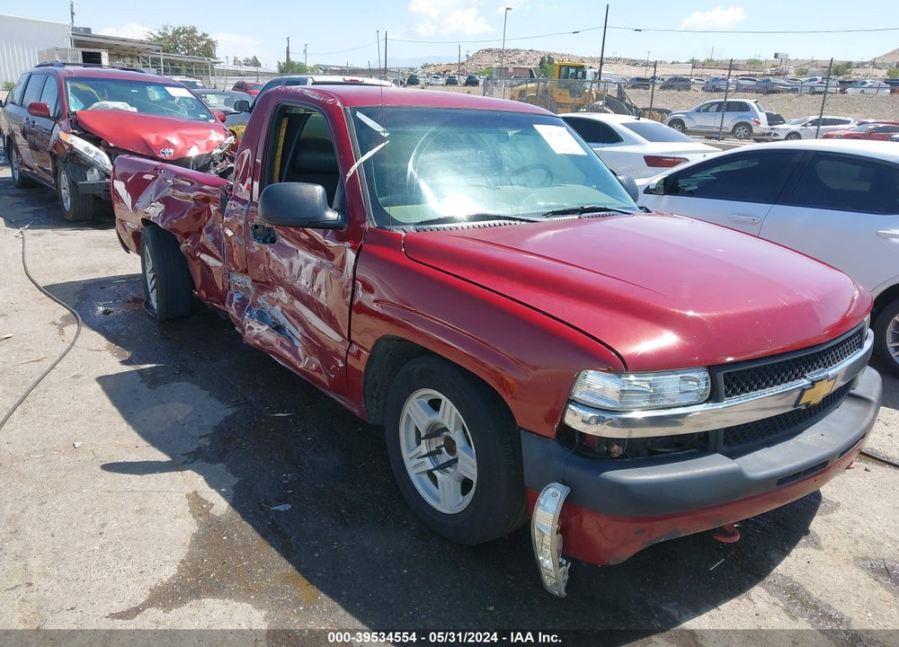 2001 CHEVROLET SILVERADO 1500 VIN: 1GCEC14W11Z225784