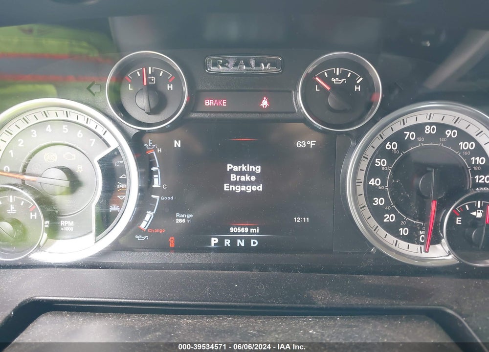 2014 RAM 1500 LAIE VIN: 1C6RR7NT1ES469979