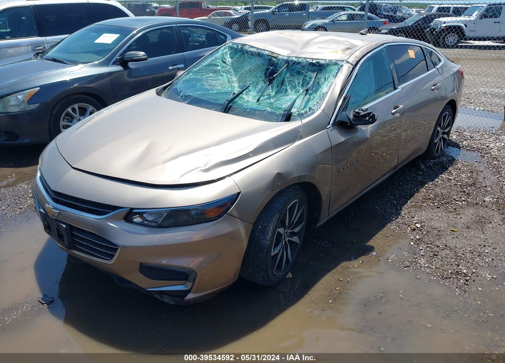 2018 CHEVROLET MALIBU LT VIN: 1G1ZD5ST2JF256096