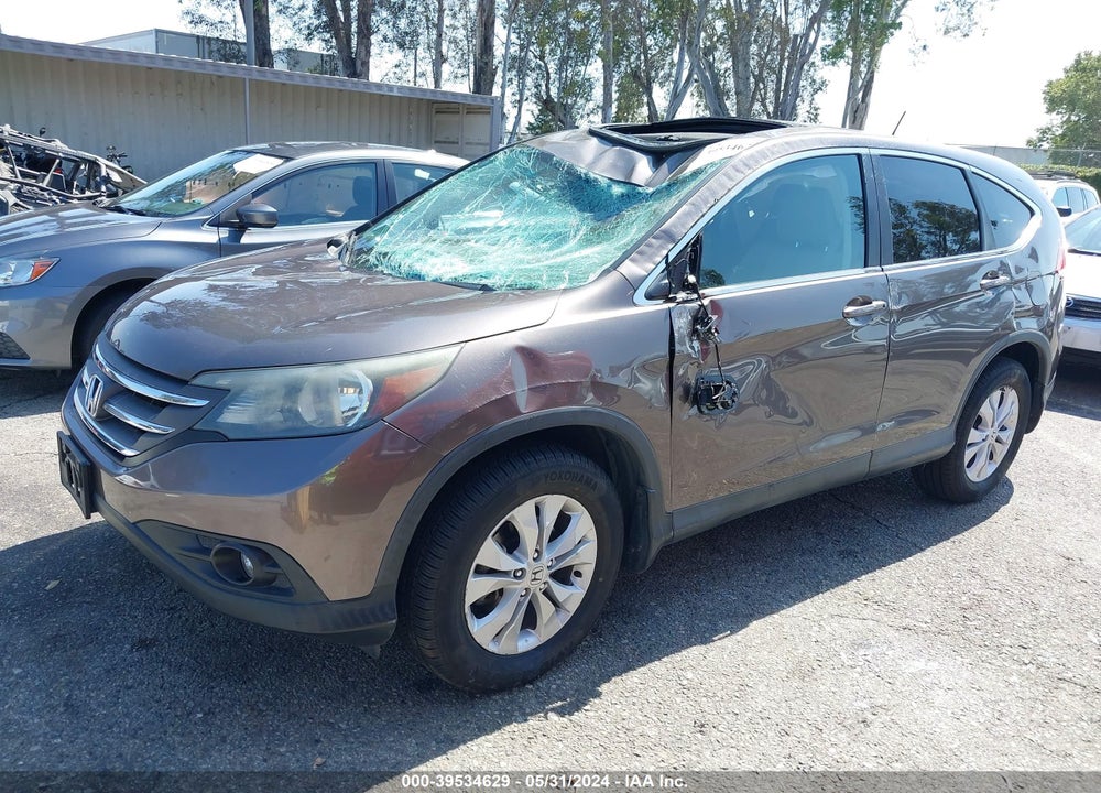 2014 HONDA CR-V EX VIN: 2HKRM3H57EH525418