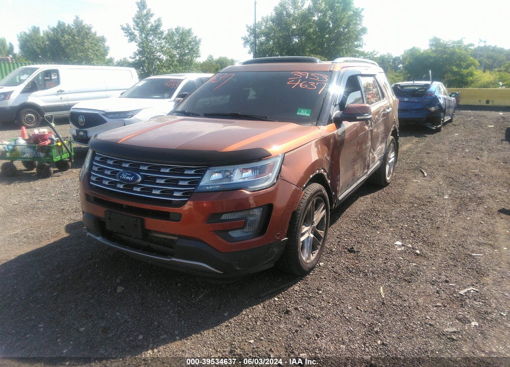 2017 FORD EXPLORER LIMITED VIN: 1FM5K8FH1HGA14306