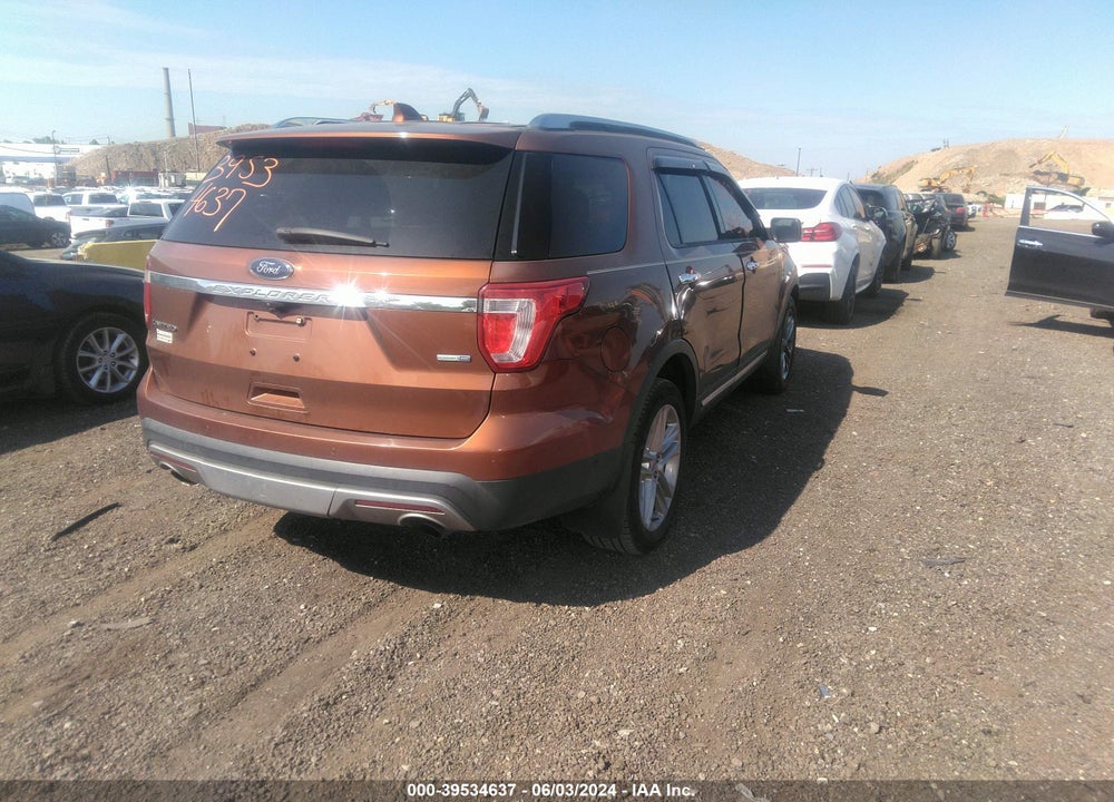 2017 FORD EXPLORER LIMITED VIN: 1FM5K8FH1HGA14306