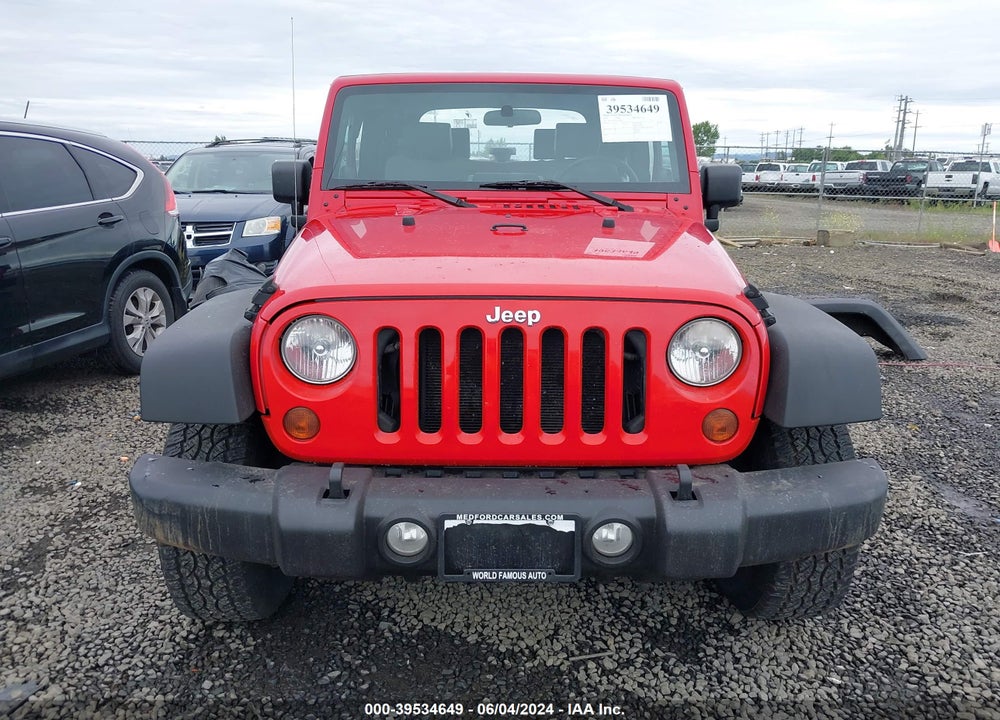2010 JEEP WRANGLER SPORT VIN: 1J4AA2D15AL175659