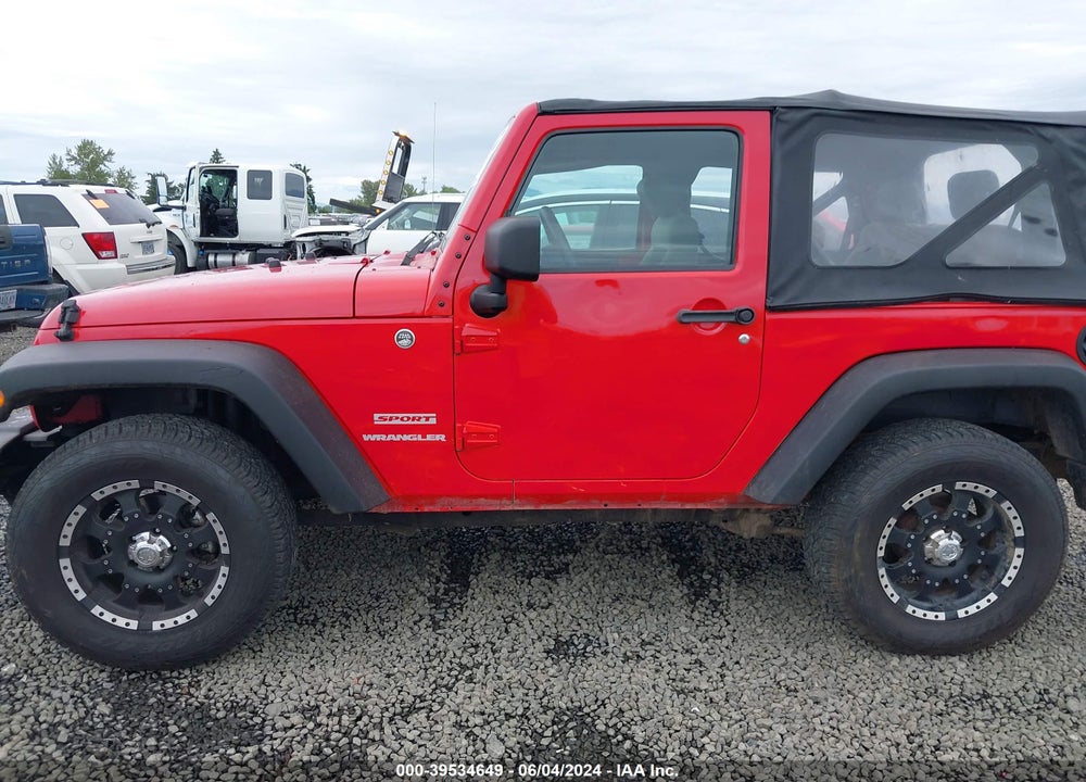 2010 JEEP WRANGLER SPORT VIN: 1J4AA2D15AL175659