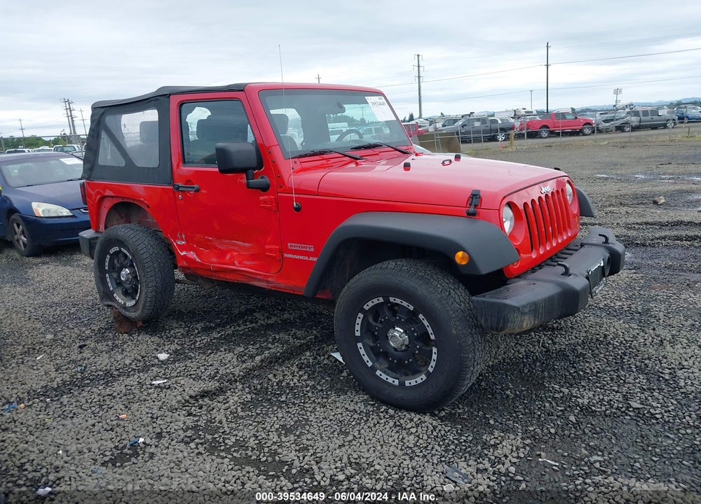 2010 JEEP WRANGLER SPORT VIN: 1J4AA2D15AL175659