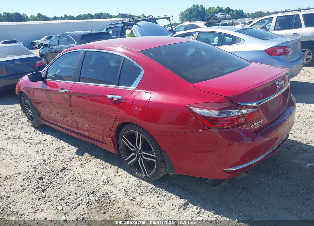 2016 HONDA ACCORD SPORT VIN: 1HGCR2F53GA034943