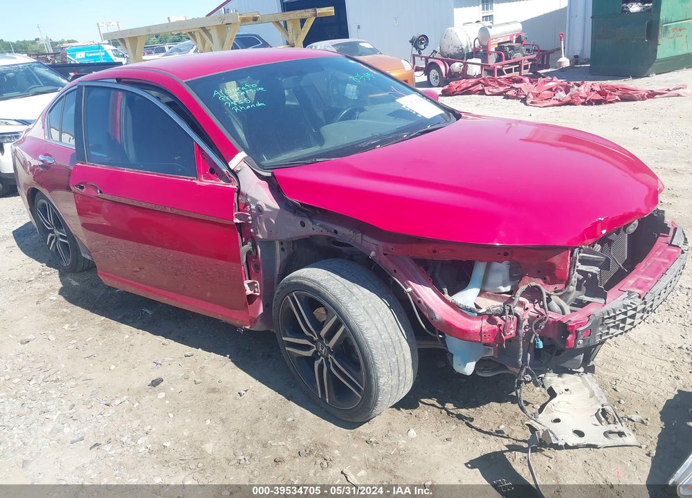2016 HONDA ACCORD SPORT VIN: 1HGCR2F53GA034943